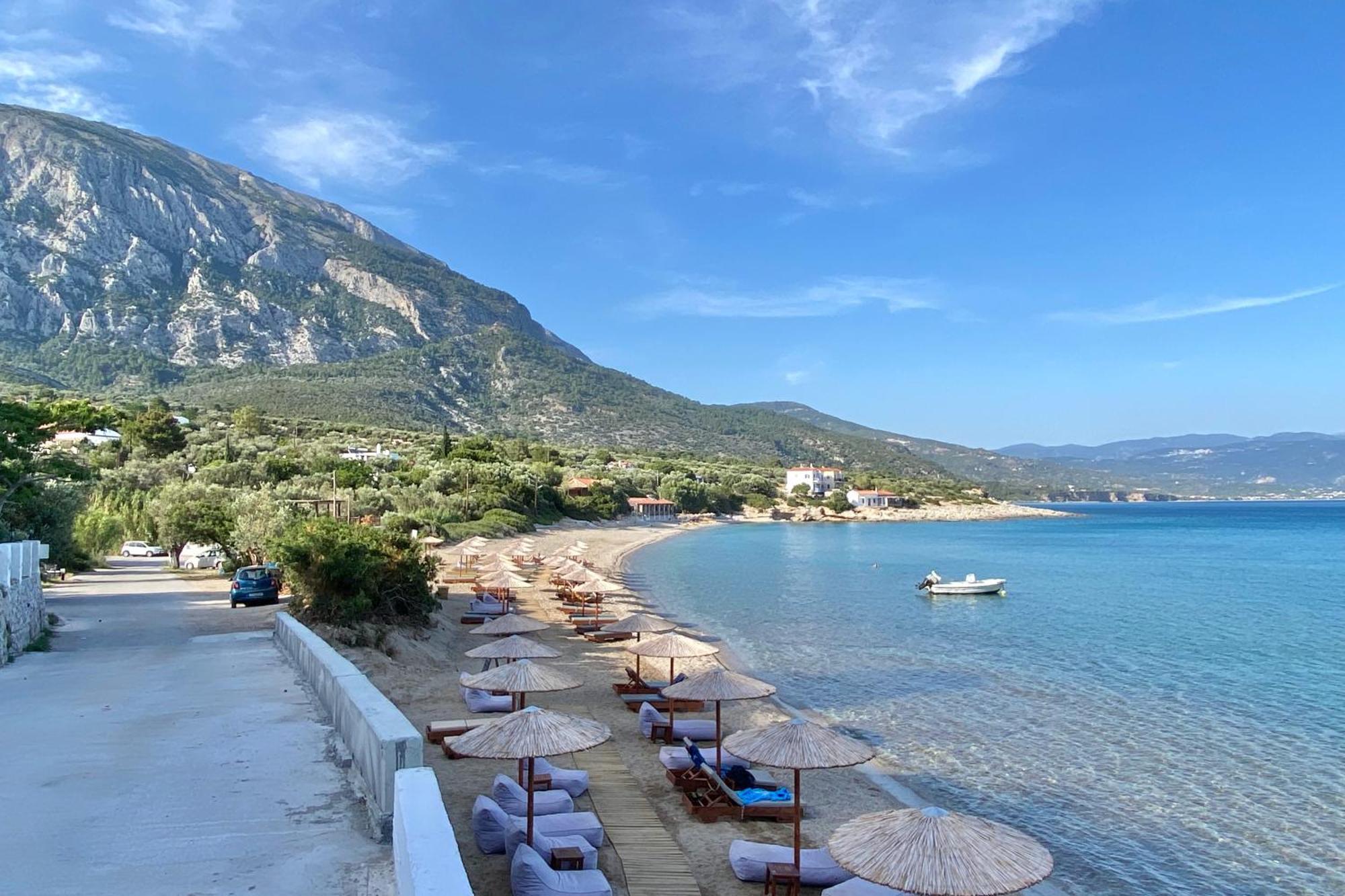 Studios Ioanna Limnionas Samos Marathokampos Bagian luar foto